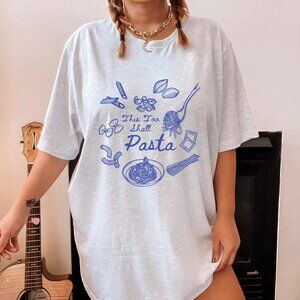 This Too Shall Pasta T-Shirt – Retro Foodie Humor Graphic Tee
